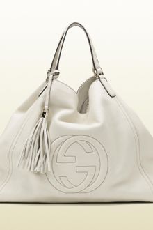Gucci Soho Light Sunflower Ostrich Shoulder Bag - Lyst