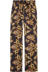 J.Crew Paisleyprint Silktwill Pants