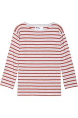 Mhl By Margaret Howell Ruffled Silkchiffon Blouse