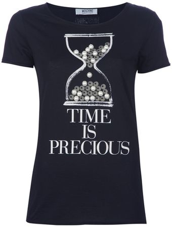 Moschino Cheap & Chic Printed Tshirt - Lyst