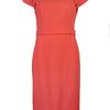 Narciso Rodriguez Cap Sleeve Dress in Red (poppy) - Lyst