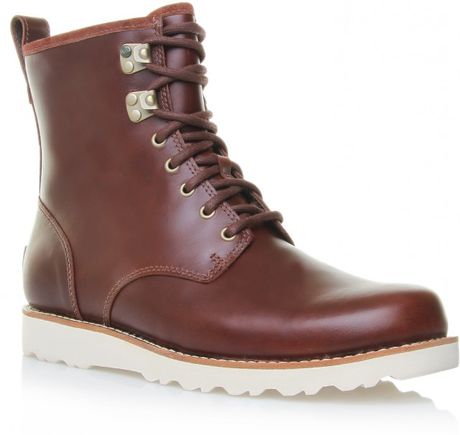ugg hannen tall boots cordovan