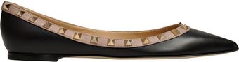 Valentino Ballerina Con Borchie - Lyst