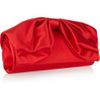 Valentino Bow Detailed Satin Clutch in Red - Lyst