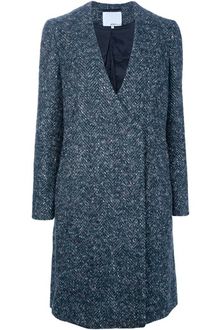 3.1 Phillip Lim Herringbone Coat - Lyst
