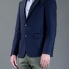 Alexander Mcqueen Two Button Blazer in Blue for Men - Lyst