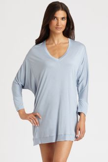 Donna Karan New York Jersey Tunic Top - Lyst