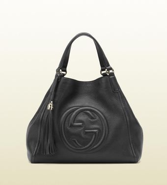 Gucci Soho Light Sunflower Leather Shoulder Bag - Lyst