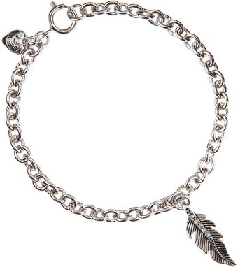 Juicy Couture Feather Wish Bracelet - Lyst