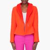 Kenzo Orange Wool Peplum Jacket in Orange - Lyst