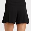 Oscar De La Renta Pleat Shorts in Black - Lyst