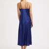 Oscar De La Renta Sleepwear Long Gathered Gown in Blue - Lyst