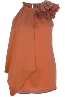 Pinko Sleeveless Blouse - Lyst