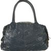 Topshop Striped Leather Holdall in Blue (teal) - Lyst