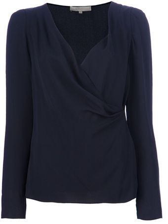 Vanessa Bruno Draped Blouse - Lyst