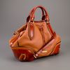Burberry Prorsum Contrasting Tote in Orange - Lyst
