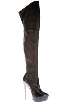 Casadei Knee High Platform Boot - Lyst