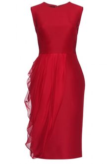 Giambattista Valli Draped Sheath - Lyst