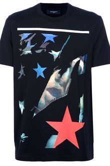 Givenchy Star Print T-Shirt - Lyst