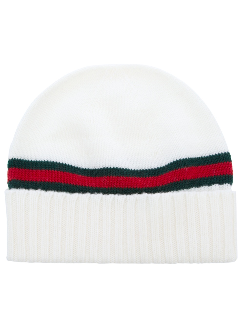 Gucci Beanie in White for Men (cream) Lyst