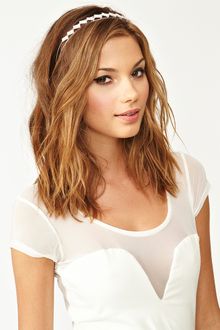 Nasty Gal Crystallized Headband - Lyst