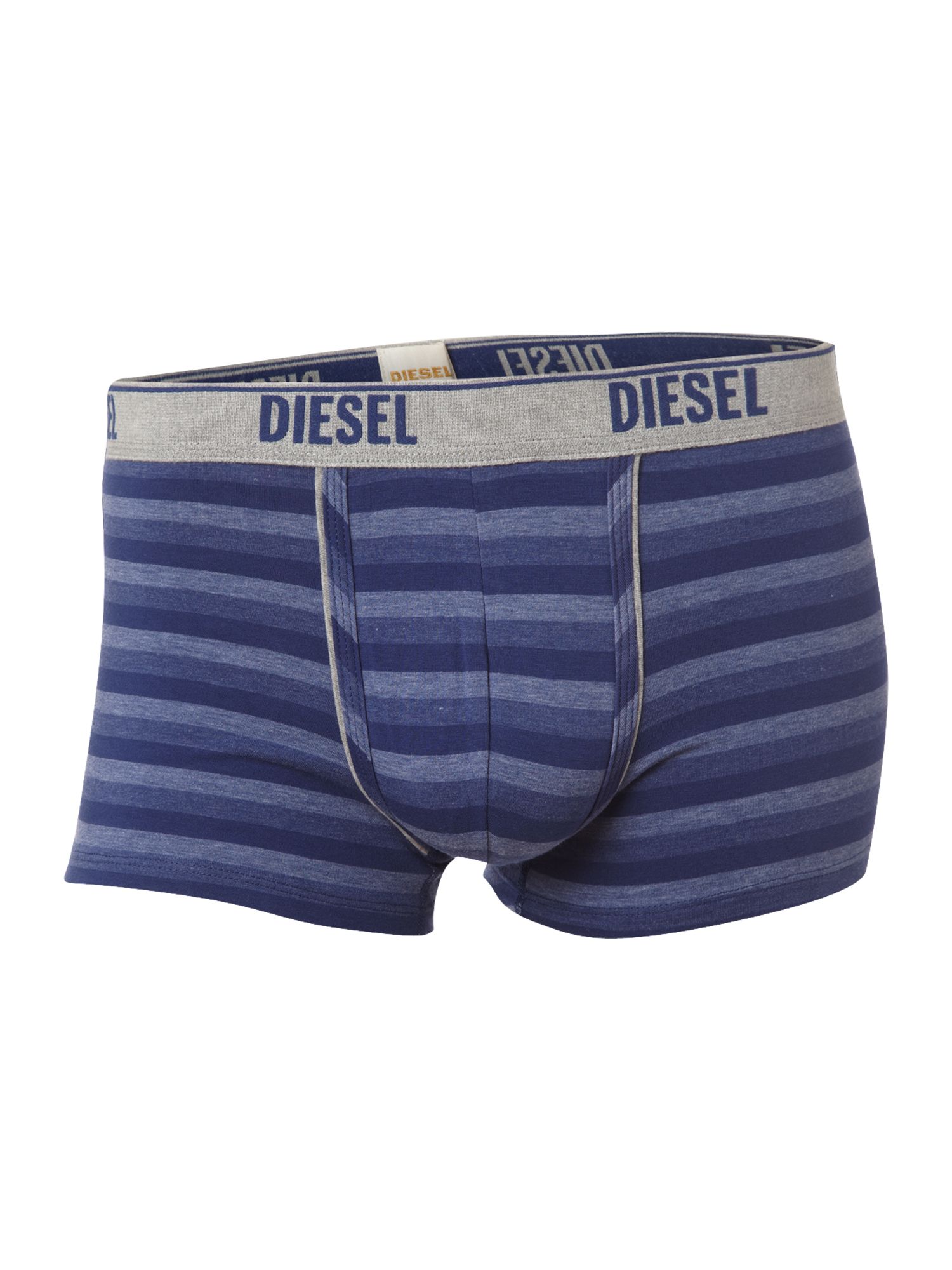 Diesel Faded Stripe Underwear Trunk in Blue for Men Lyst