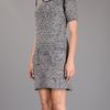 Lanvin Embellished Dress in Blue - Lyst