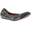 Lanvin Leather Captoe Ballerinas in Silver (grey) - Lyst