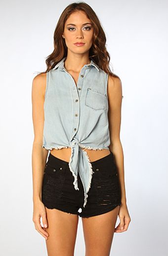 Mink Pink The Slasher Flick Short in Black - Lyst