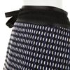Proenza Schouler Blended Tweed Wrapmini Skirt with Nappa Leather Trimming and Fastening Links in Gray - Lyst