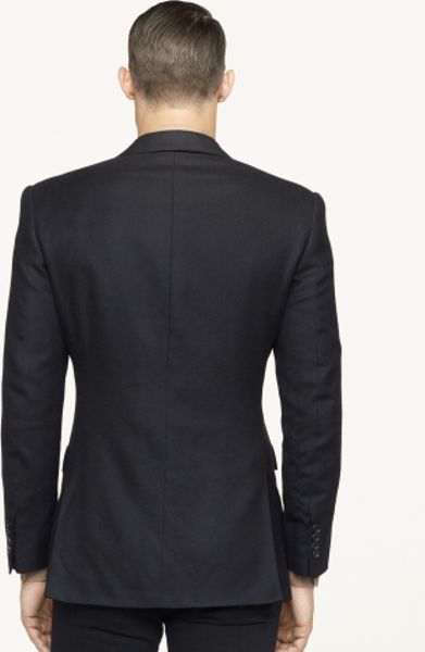black cashmere sport coat