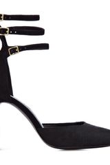 Reiss Multi Strap Court Shoes