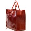Balenciaga Papier Python Tote Bag in Brown - Lyst