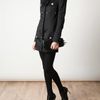 Balmain Structured Woolblend Military Dress in Black - Lyst