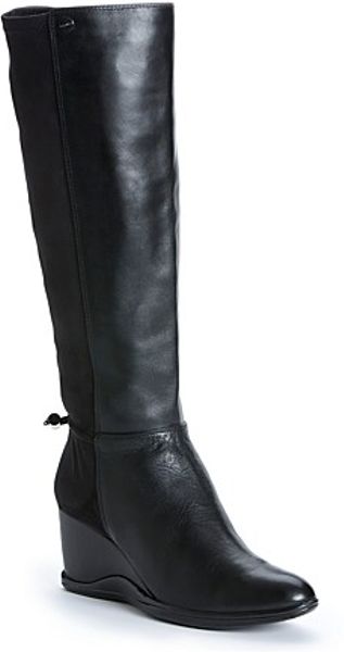 calvin klein wedge boots