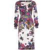 Erdem Irene Printed Silk Dress in Multicolor (floral) - Lyst