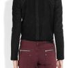 Isabel Marant Embroidered Shearling Jacket in Black - Lyst