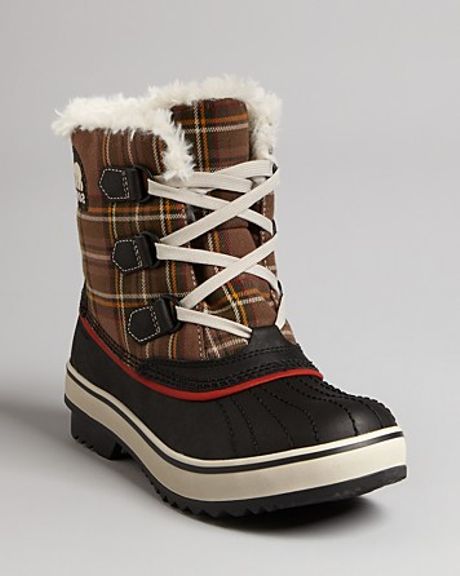 sorel tivoli plaid