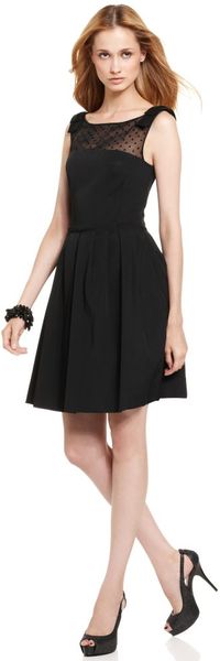 Tahari Sleeveless Bow Aline - Lyst