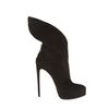 Alaïa Black Blow Boots in Soft Suede with Graphic Ankle Panels in Black - Lyst