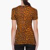 Christopher Kane Orange Leopard Print Tshirt in Orange - Lyst