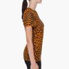 Christopher Kane Orange Leopard Print Tshirt in Orange - Lyst