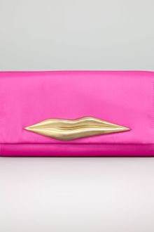Diane Von Furstenberg Carolina Lips Clutch - Lyst
