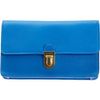 Marc Jacobs Venetia Matte Clutch in Blue (gold) - Lyst