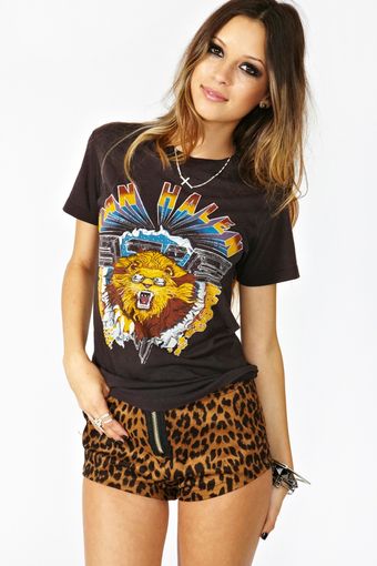 Nasty Gal 82 Van Halen Tour Tee - Lyst