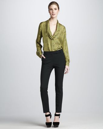 Rachel Zoe Ian Cigarette Pants Pine - Lyst
