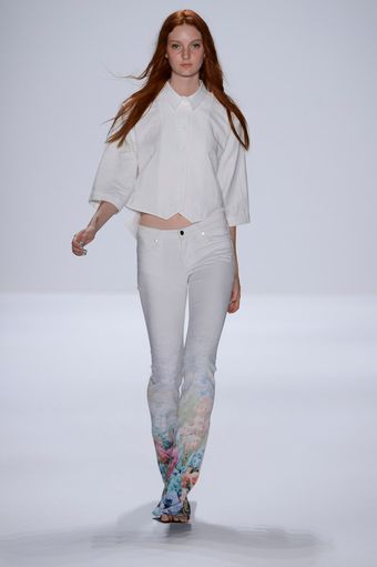 Rebecca Minkoff Spring 2013 Runway Look 1 - Lyst