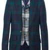 Vivienne Westwood Double Layer Blazer in Green for Men (blue) - Lyst