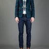 Vivienne Westwood Double Layer Blazer in Green for Men (blue) - Lyst