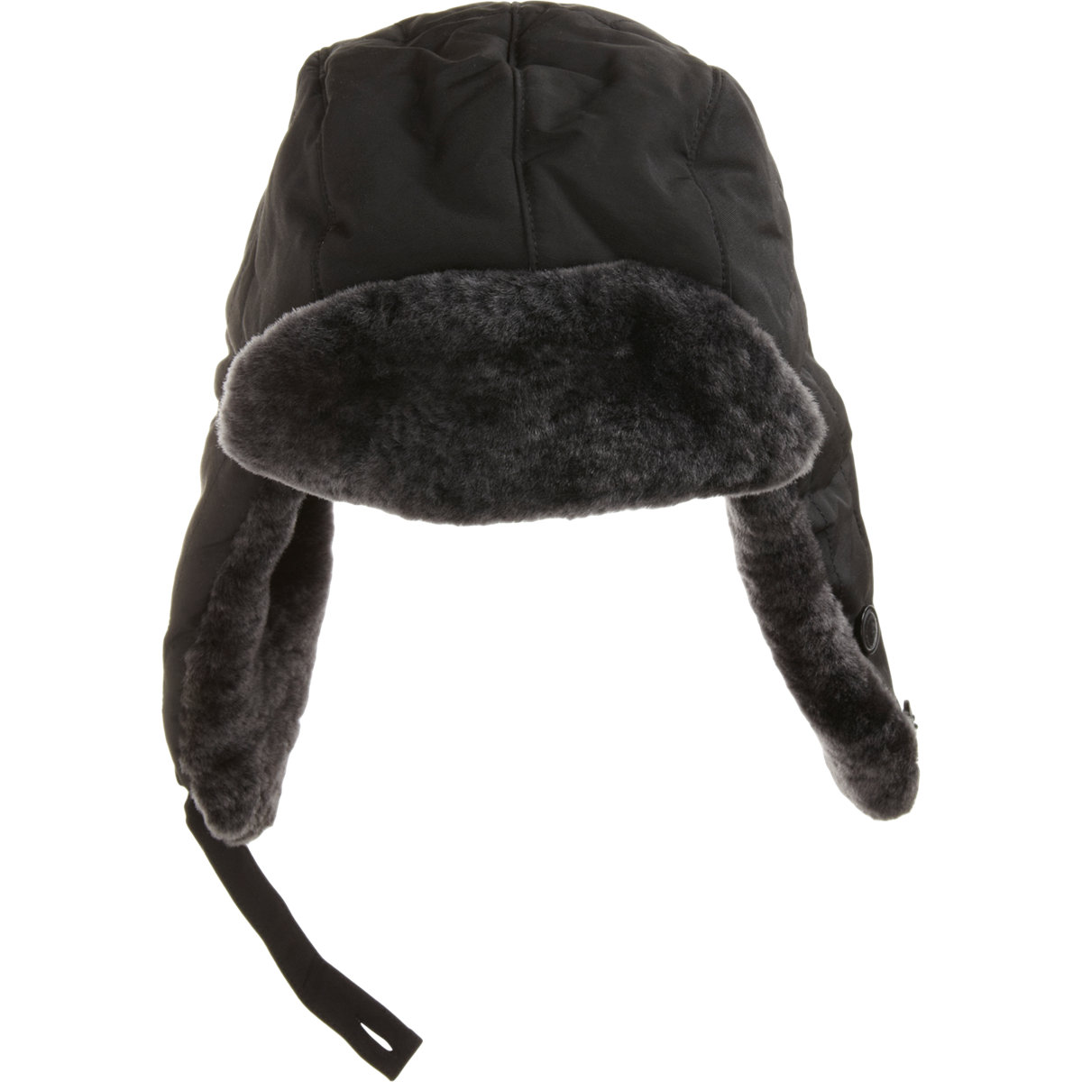 Woolrich Fur Trapper Hat in Black for Men Lyst
